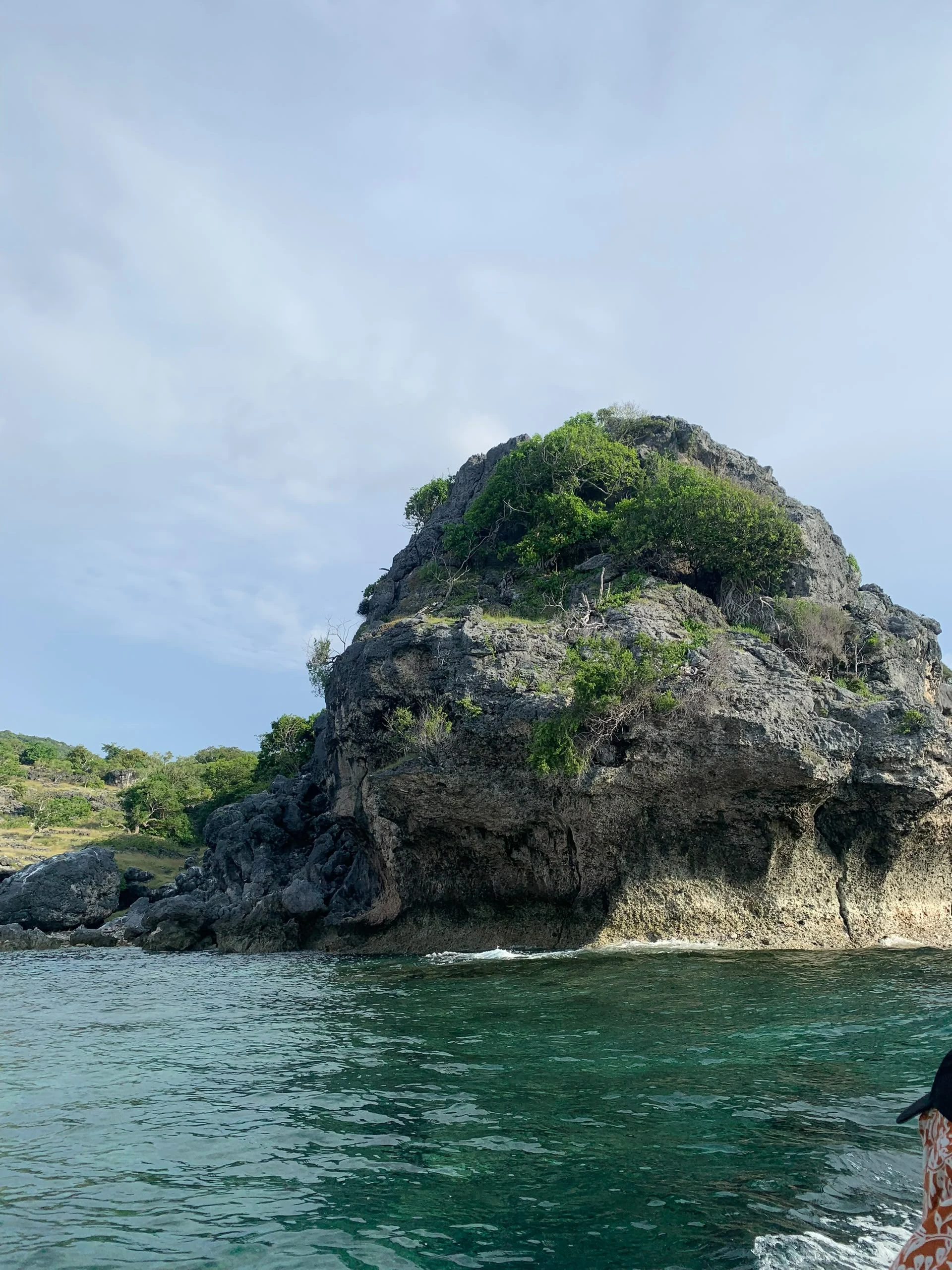 Beloi ferry pier and reef coast on Ataúro Island