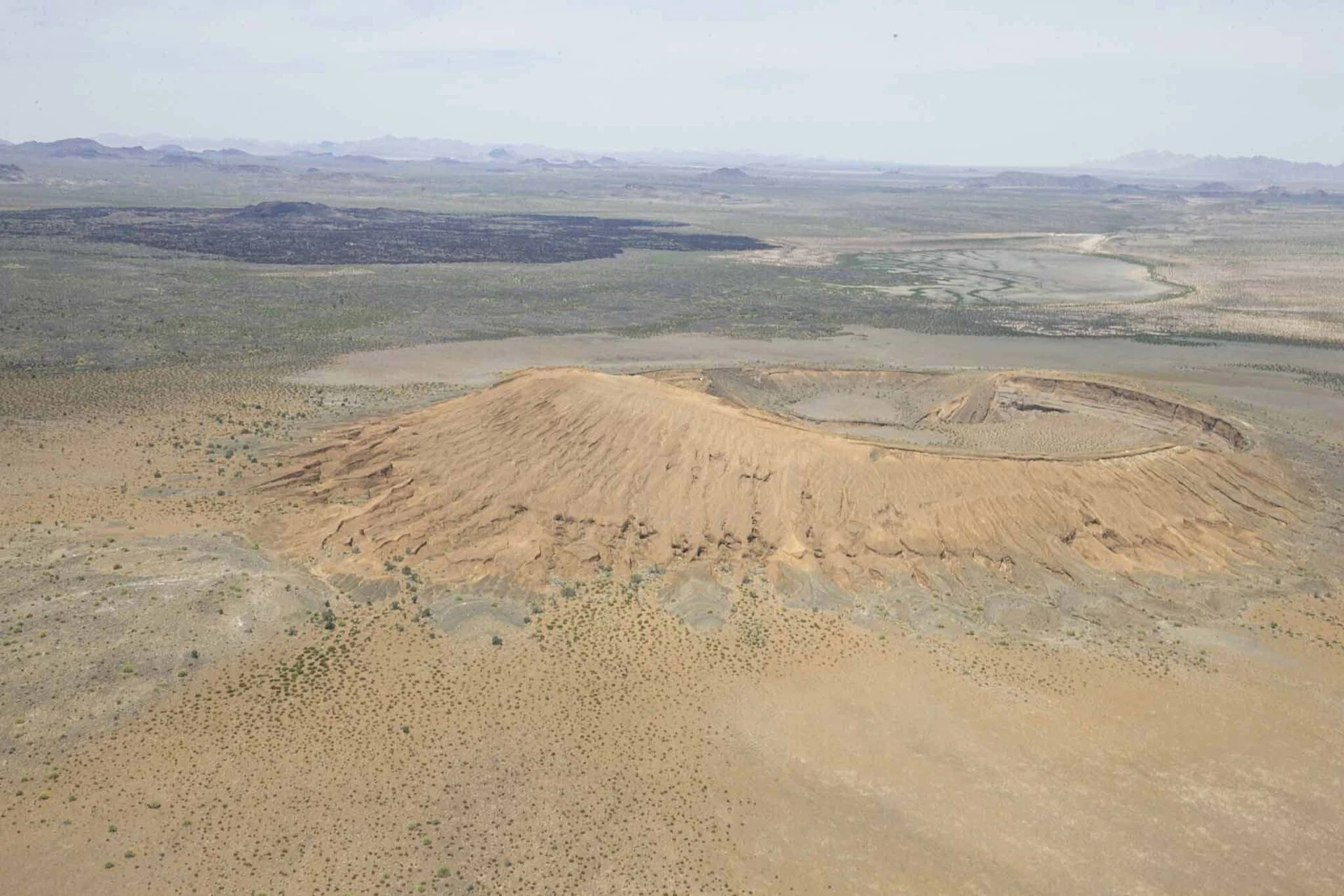 Active dunes of the Gran Desierto de Altar in Sonora.