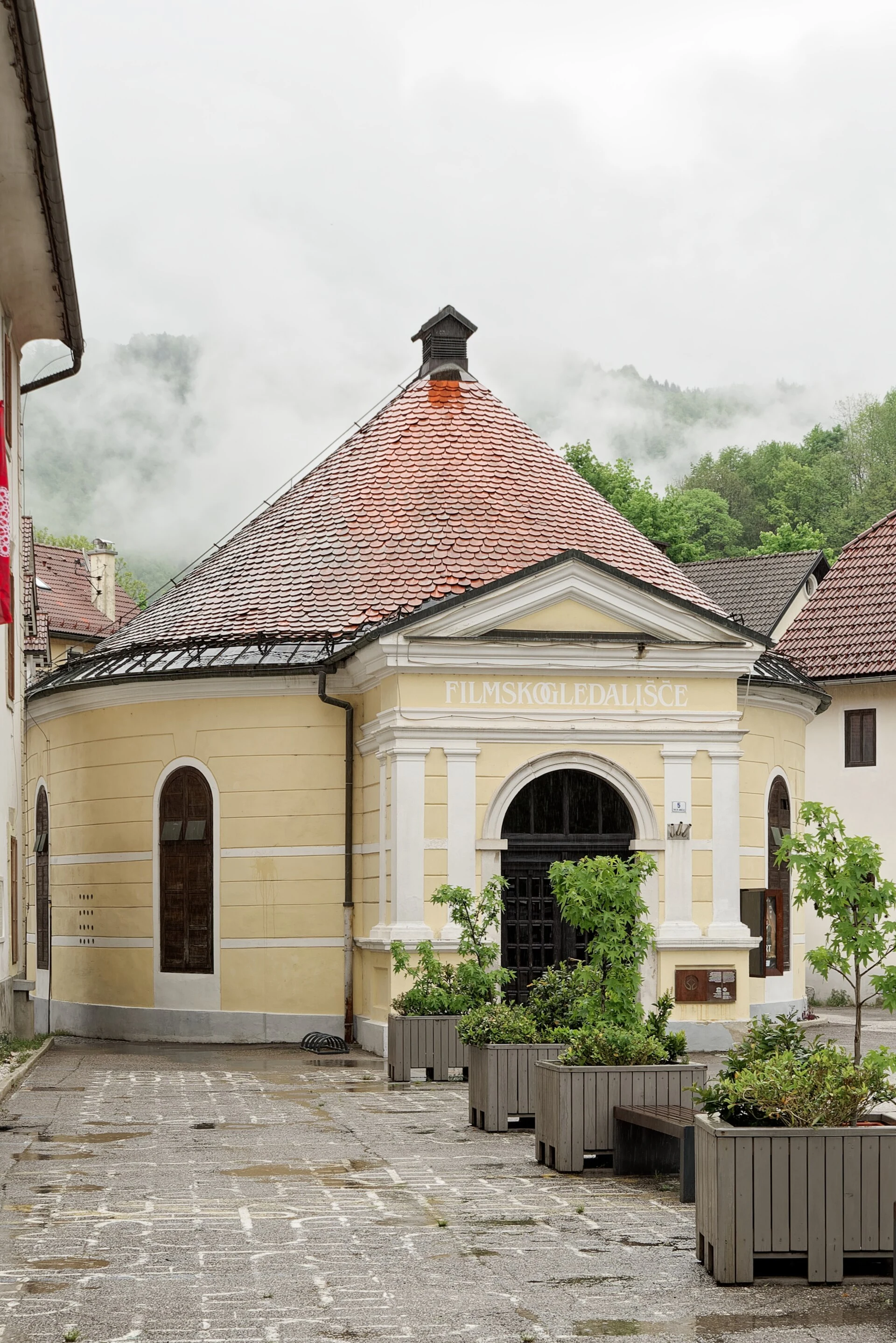 Historic entrance to Anthony’s Main Road at the former Idrija mercury mine.