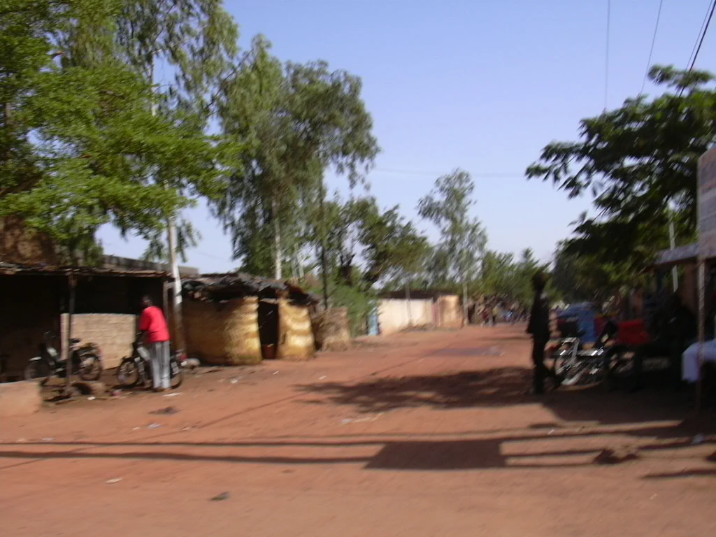 Urban view of Ouagadougou, the capital of Burkina Faso.