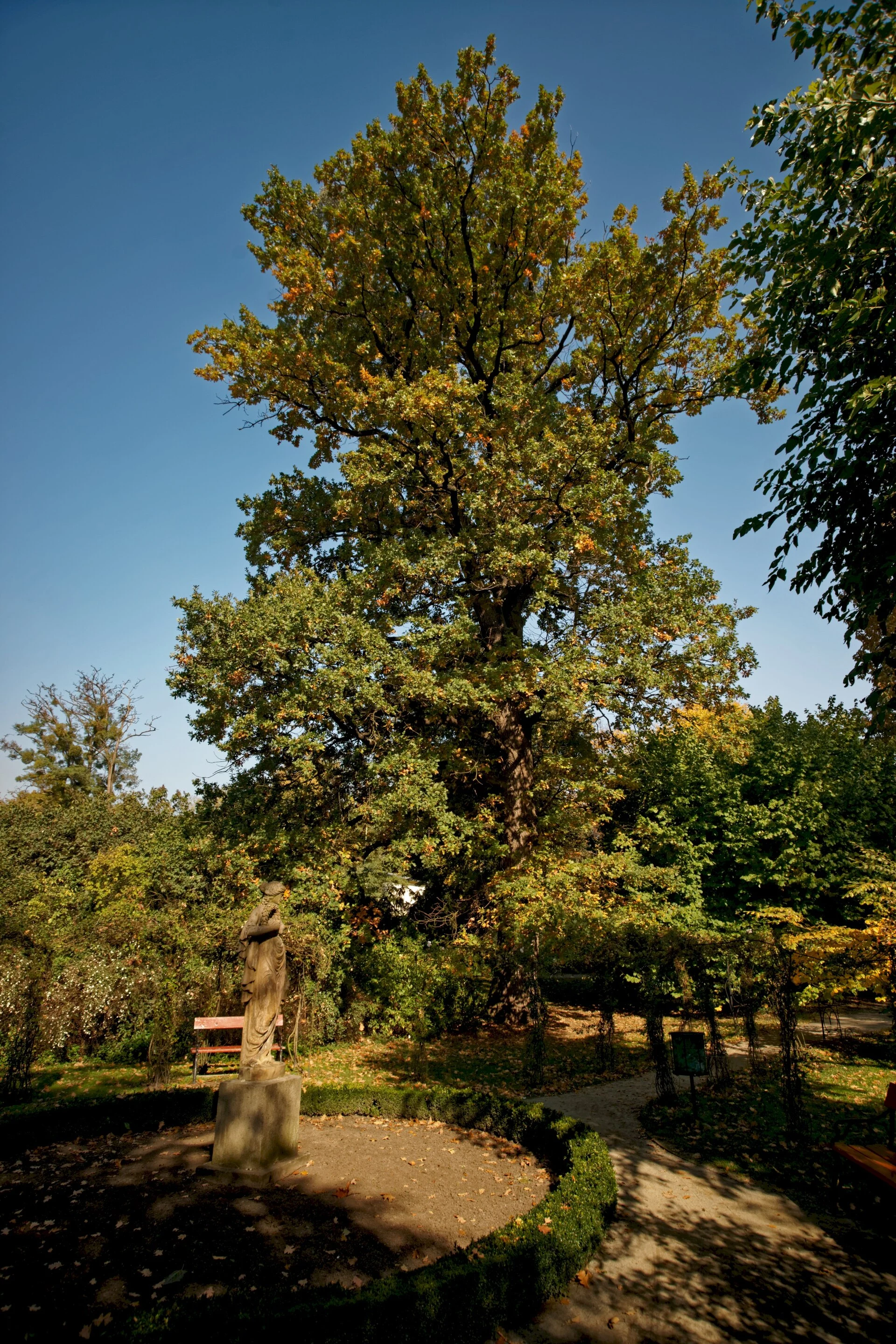 Archbishop’s Chateau of Kroměříž beside the garden park