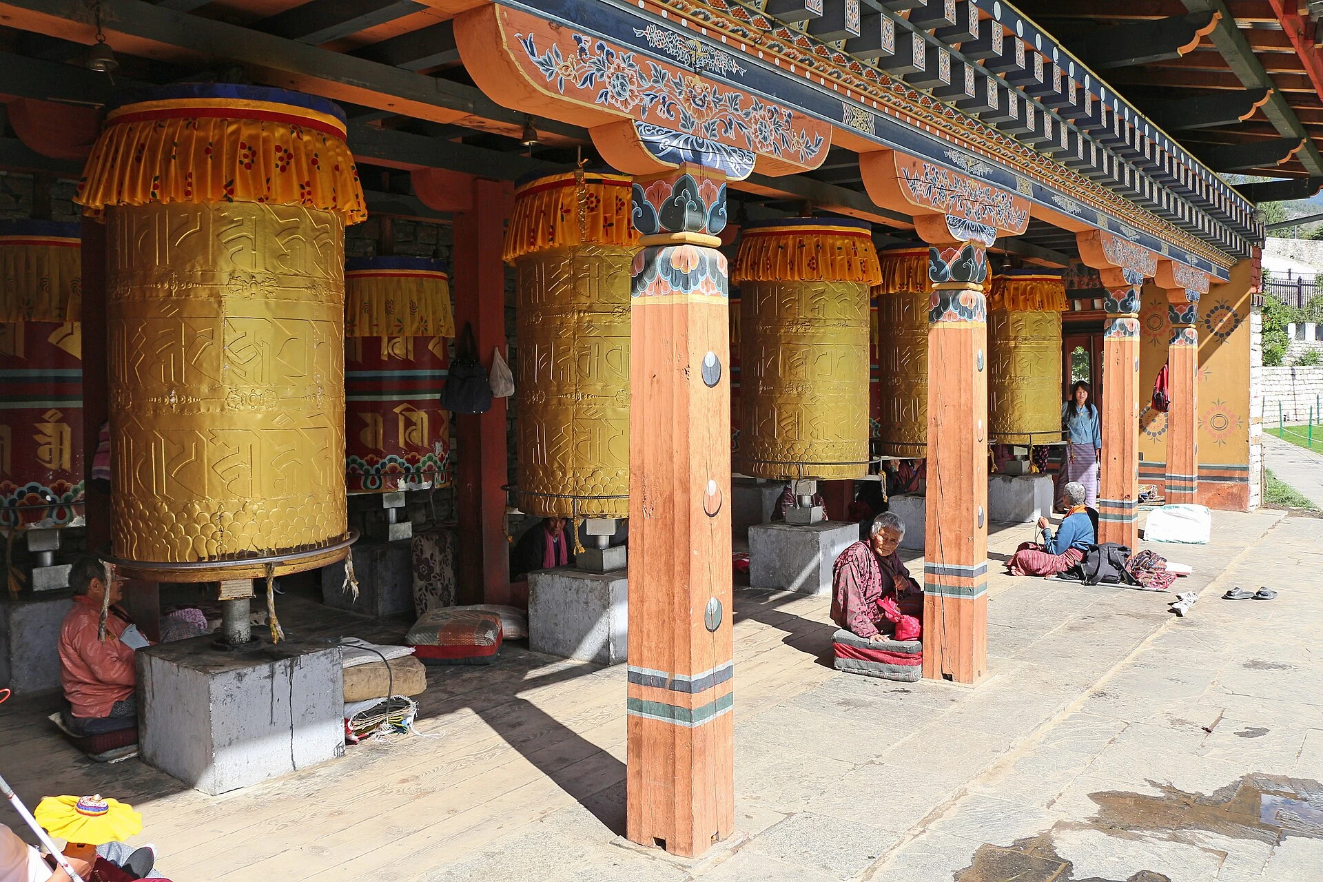 Urban view of Thimphu, Bhutan's capital