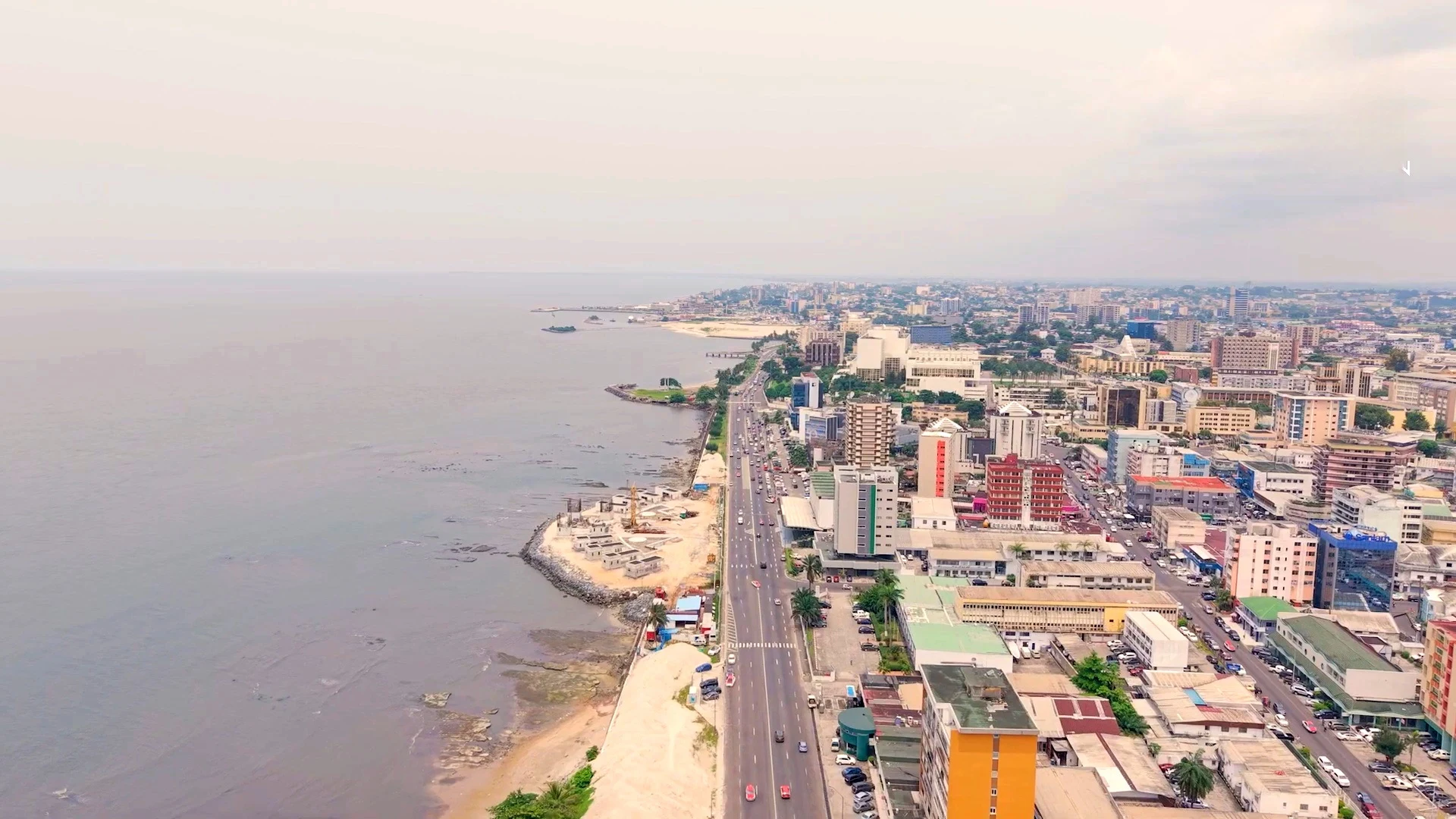 Urban view of Libreville, Gabon's capital.