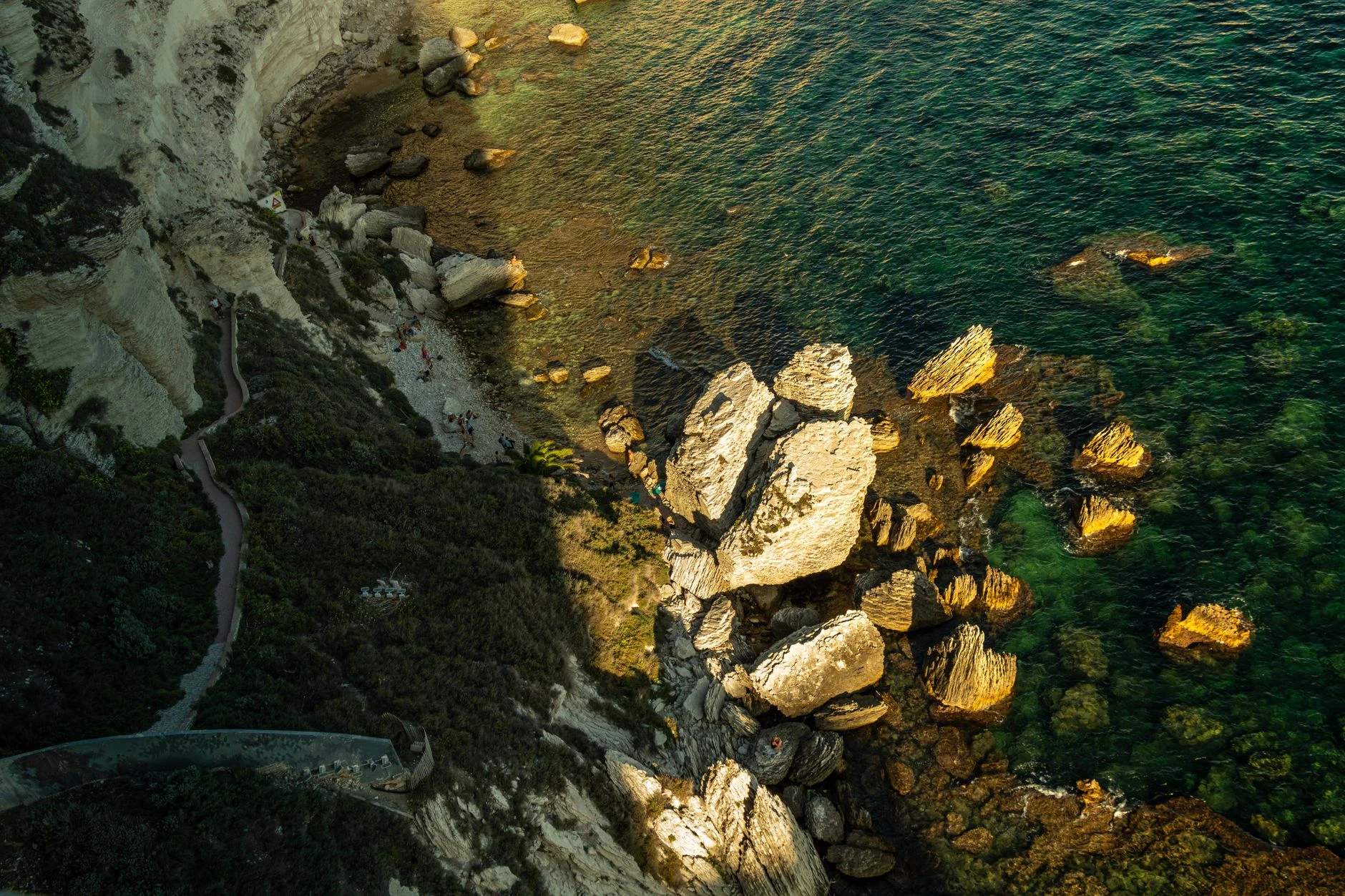 Coastal landscape in Cyprus illustrating its island geography.
