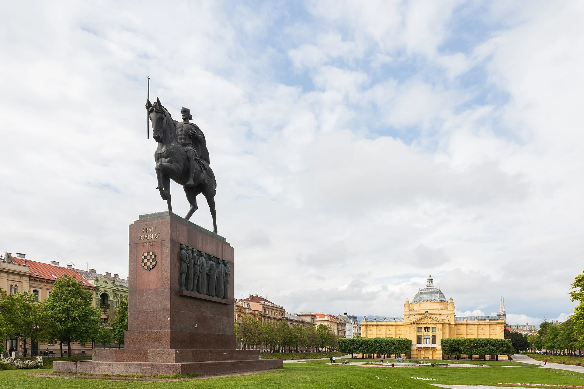 Urban view of Zagreb, Croatia’s capital