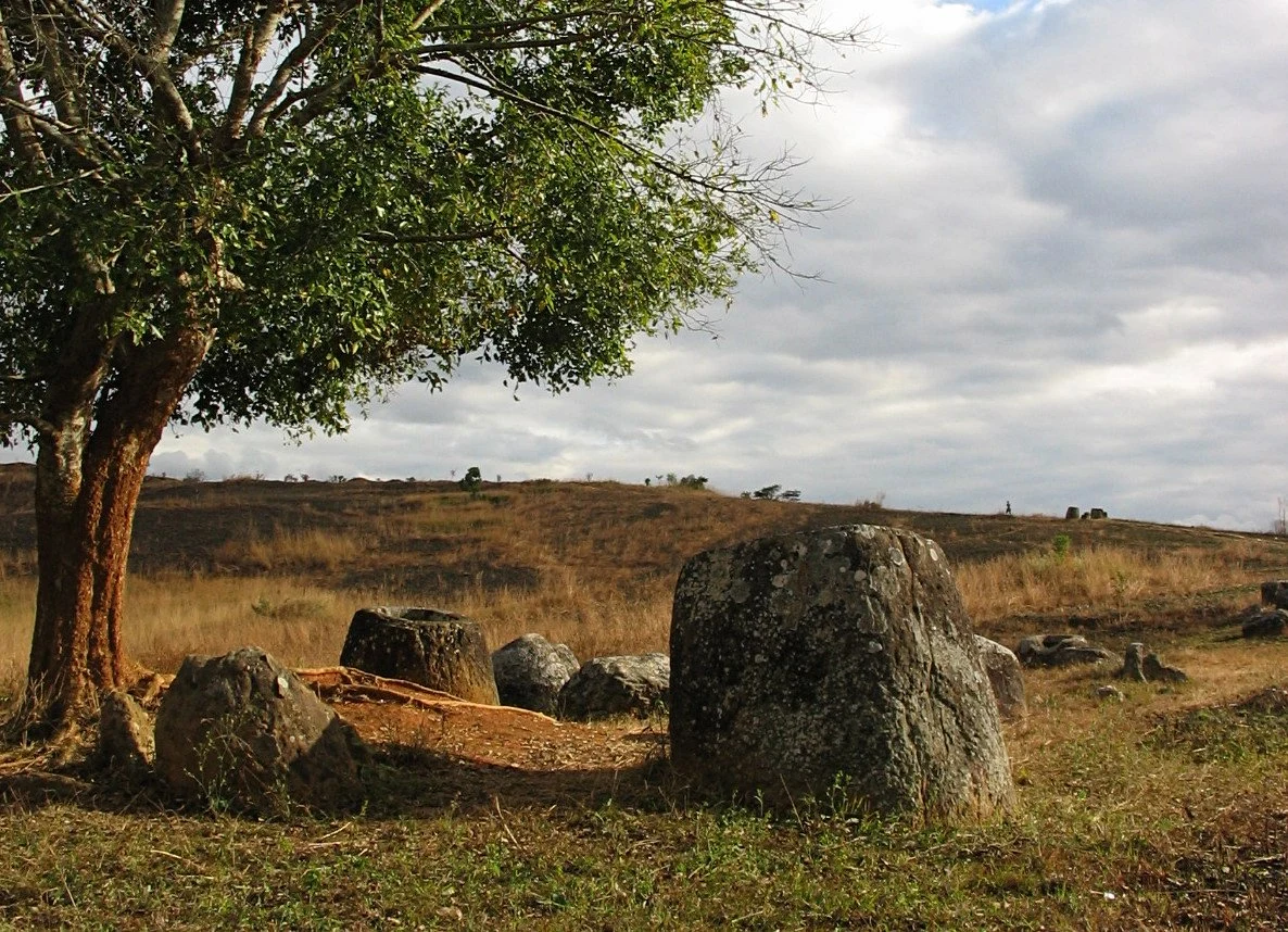 Visiting Sites 1, 2 and 3 of the Plain of Jars