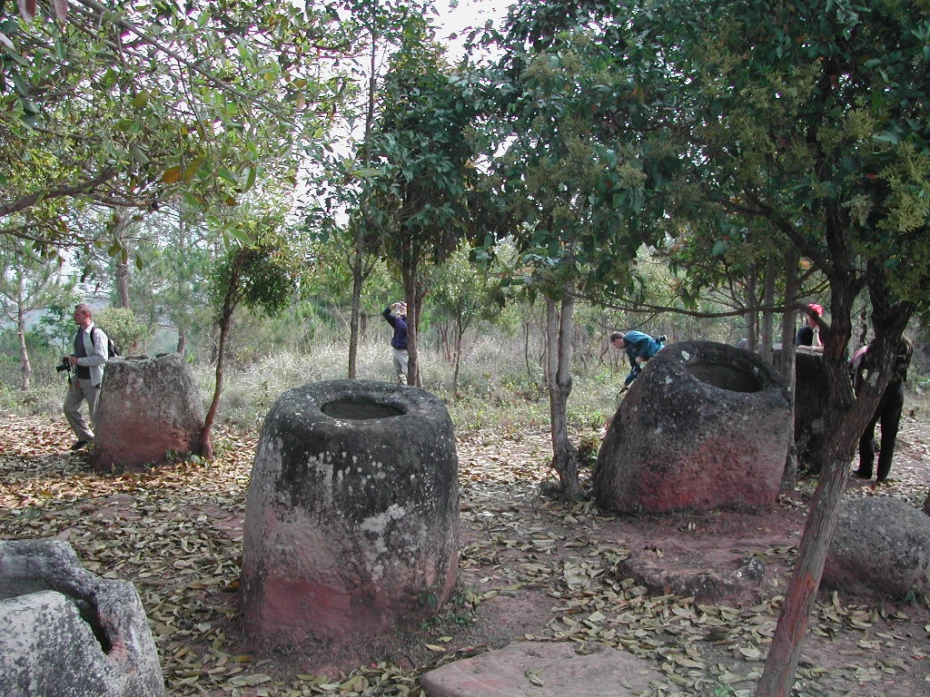 Visiting Sites 1, 2 and 3 of the Plain of Jars