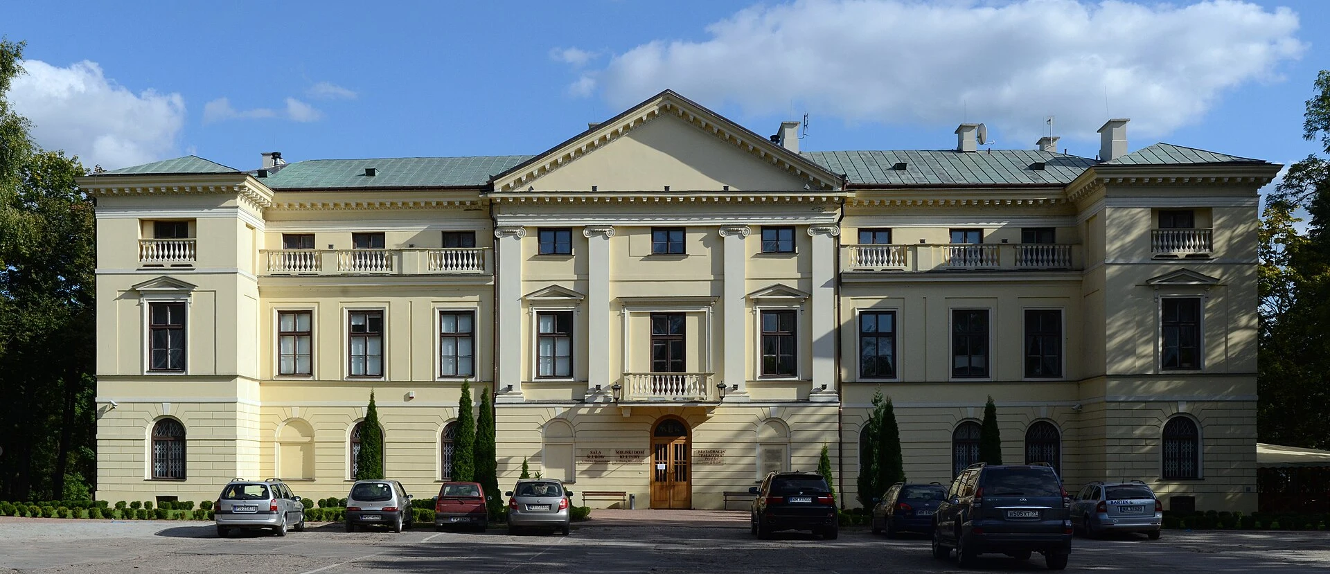 Identifiable urban view of Minsk, the capital of Belarus.
