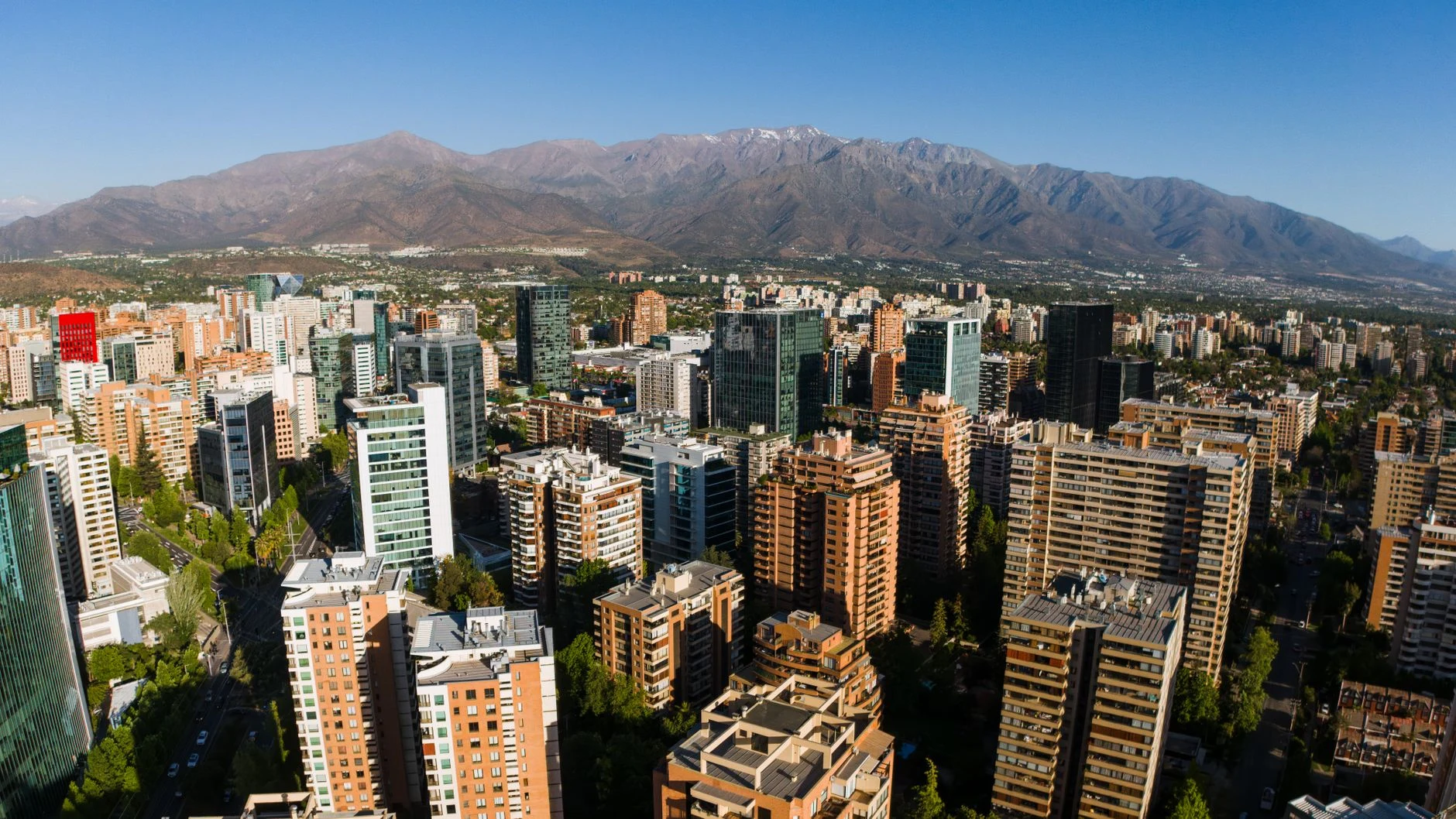 Documentary view of Santiago, Chile’s capital.
