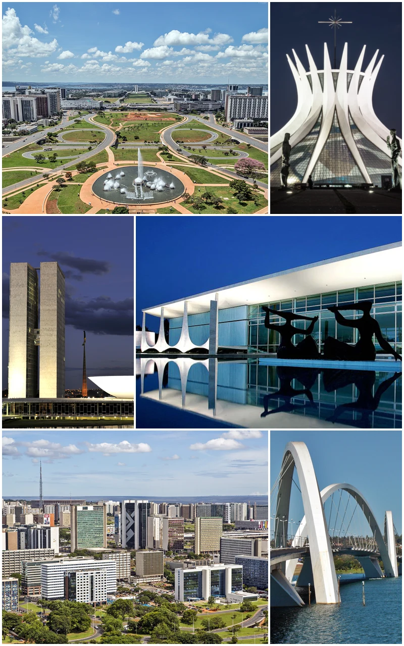 Civic architecture in Brasília, Brazil's capital