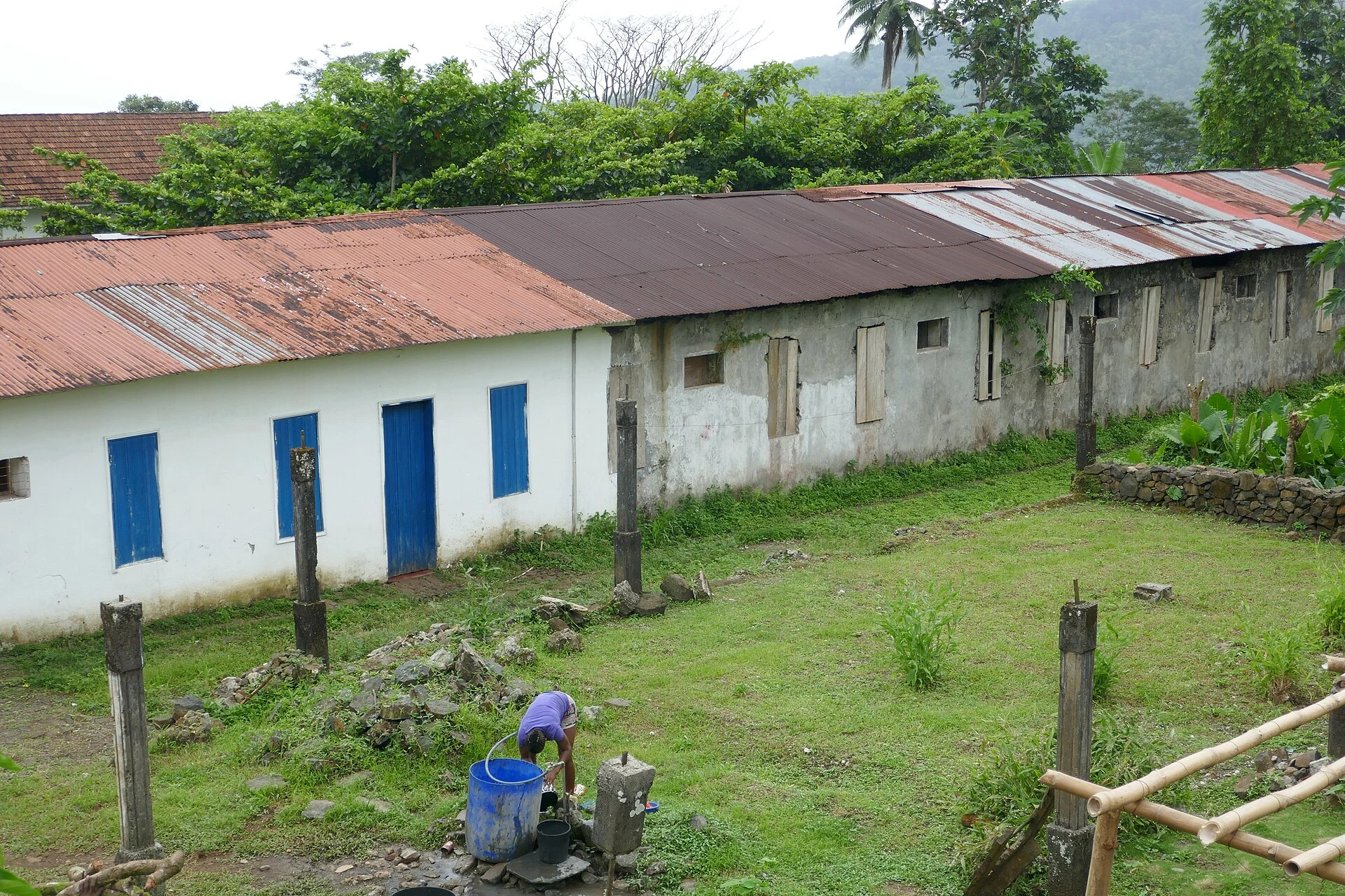 Heritage route through Monte Café, Água Izé and São João in São Tomé