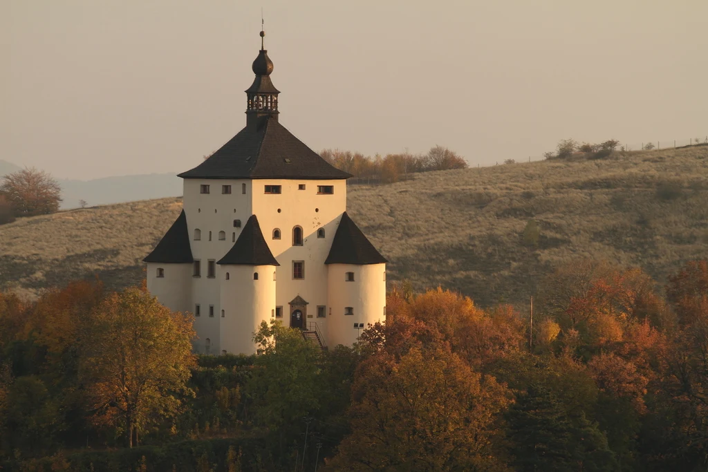 Instalações ao ar livre do Museu Mineiro Eslovaco em Banská Štiavnica.