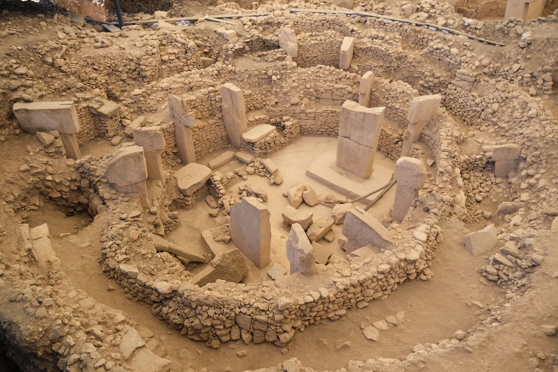 Ausstellung zu Göbekli Tepe im Archäologischen Museum Şanlıurfa.